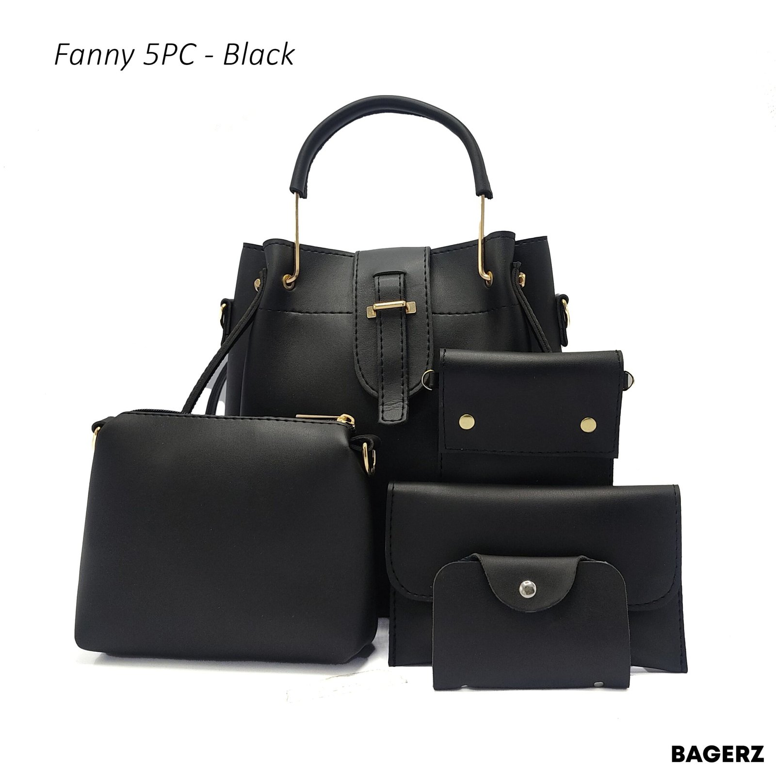 2_22ccaa4d-653b-420f-805f-0d2ca1fee860.jpg Fanny 5PC - Black - Image 1